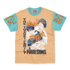 The Yuzuki Family's Four Sons Streetwear T-Shirt
