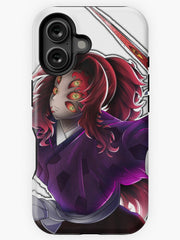 Nysekai "Kokushibo Moon Samurai" Demon Slayer iPhone 11-16 Phone Case