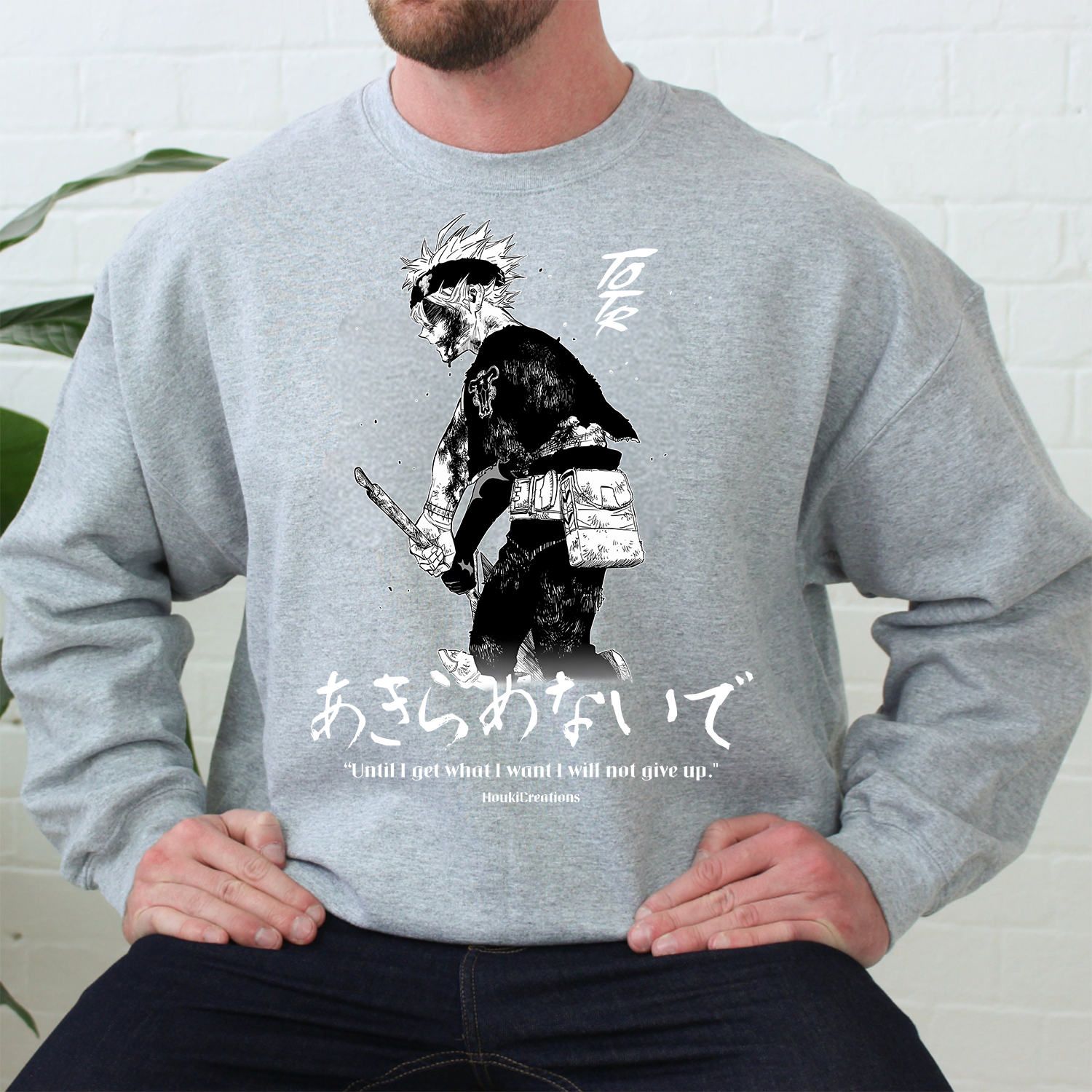 Asta Hoodie, Black Clover, Both Sides, Unisex Men Women Hoodie Japanese Anime For Otakus, Gift, Gift For Anime Fan, Gifts, Anime Hoodie, Shirt - Nysekai