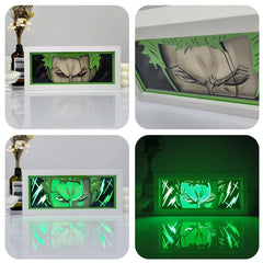 Nysekai "Zoro" One Piece Anime Light Box USB cable