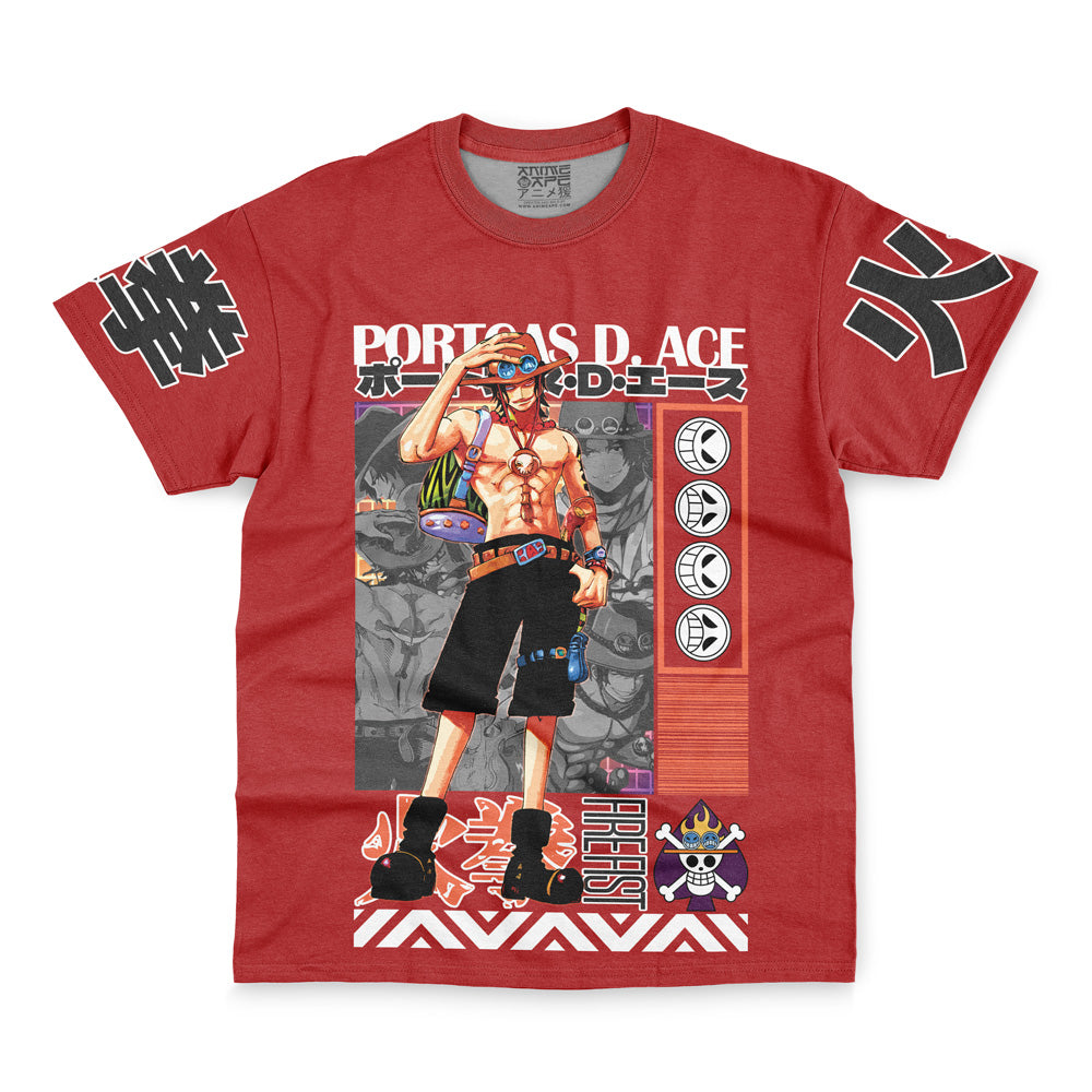 Portgas D. Ace One Piece Streetwear T-Shirt