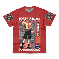 Portgas D. Ace One Piece Streetwear T-Shirt