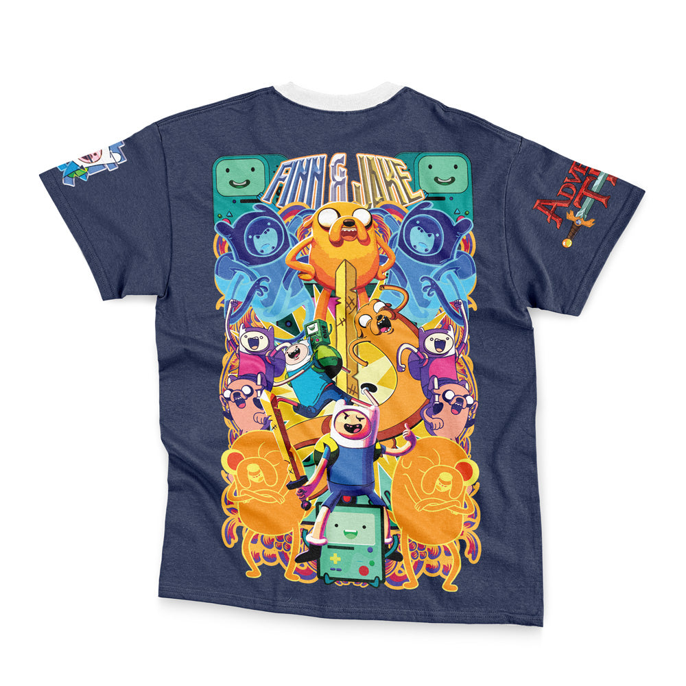 Jake the Dog and Finn the Human Adventure Time Streetwear T-Shirt