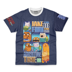 Jake the Dog and Finn the Human Adventure Time Streetwear T-Shirt