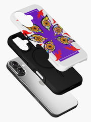 Nysekai "Kokushibo Eyes in Pop Art" Demon Slayer iPhone 11-16 Phone Case