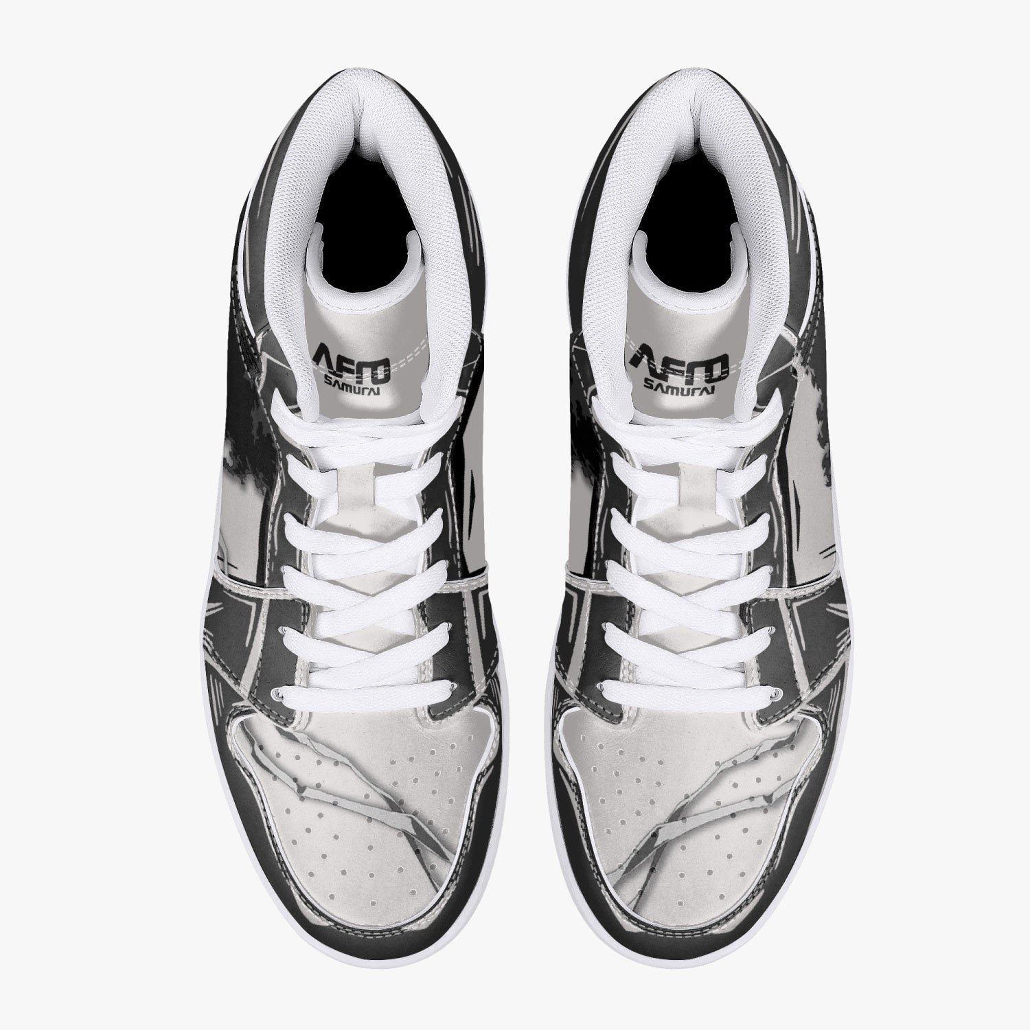 Afro Samurai Mid 1 Basketball Shoes