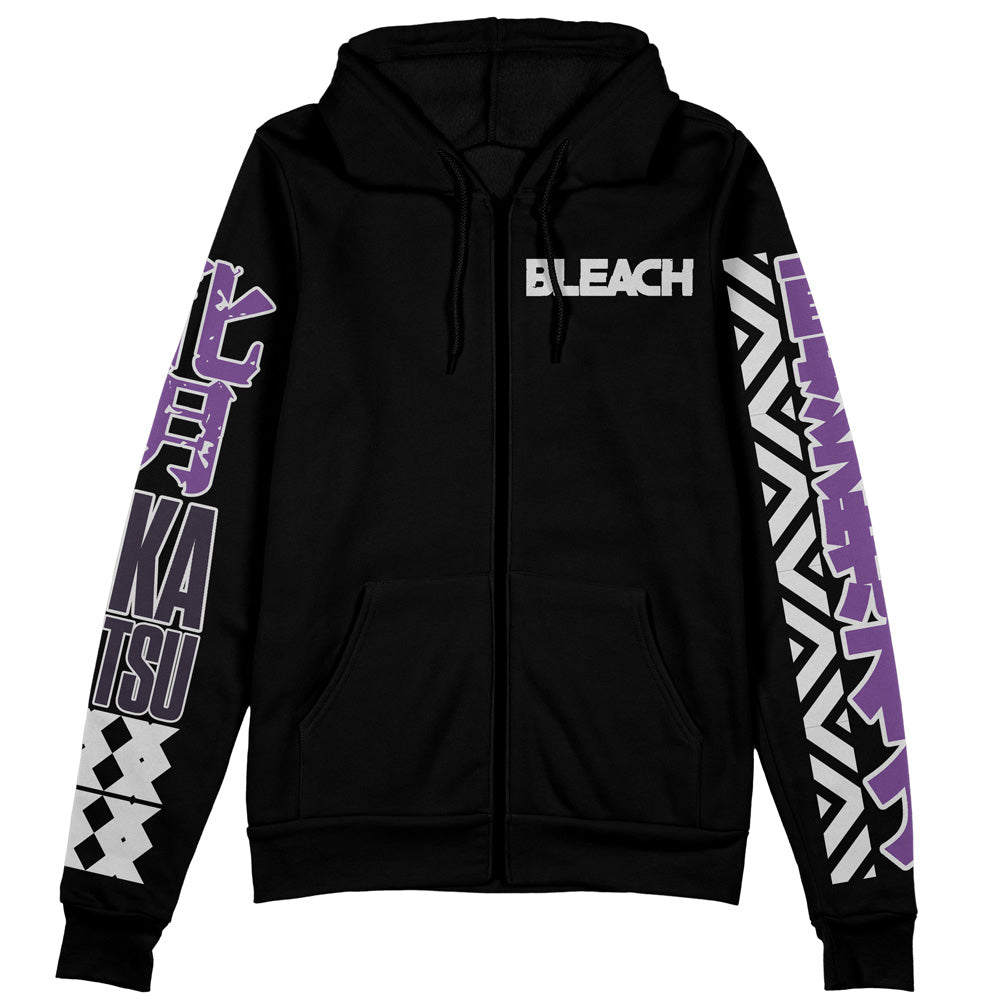 Sosuke Aizen TYBWA Bleach Streetwear Zip Hoodie Jacket