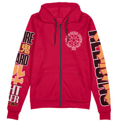 Alucard Hellsing Streetwear Zip Hoodie Jacket
