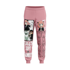 Anya Forger x Bond Spy x Family Streetwear Sweatpants
