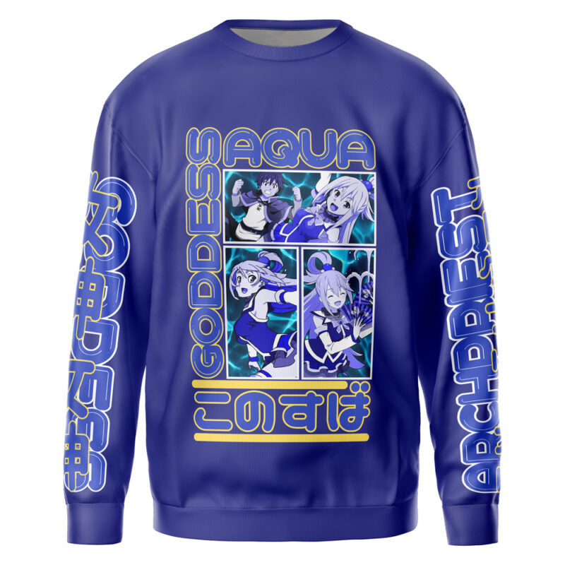 Aqua Konosuba Streetwear Sweatshirt