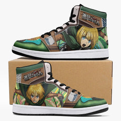 Armin Arlert Survey Corps Attack on Titan Mid 1 Basketball Shoes
