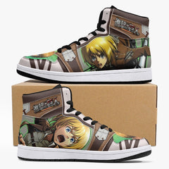 Armin Arlert Training Corps Attack on Titan Mid 1 Basketball Shoes