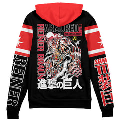 Armored Titan Attack on Titan Streetwear Zip Hoodie Jacket