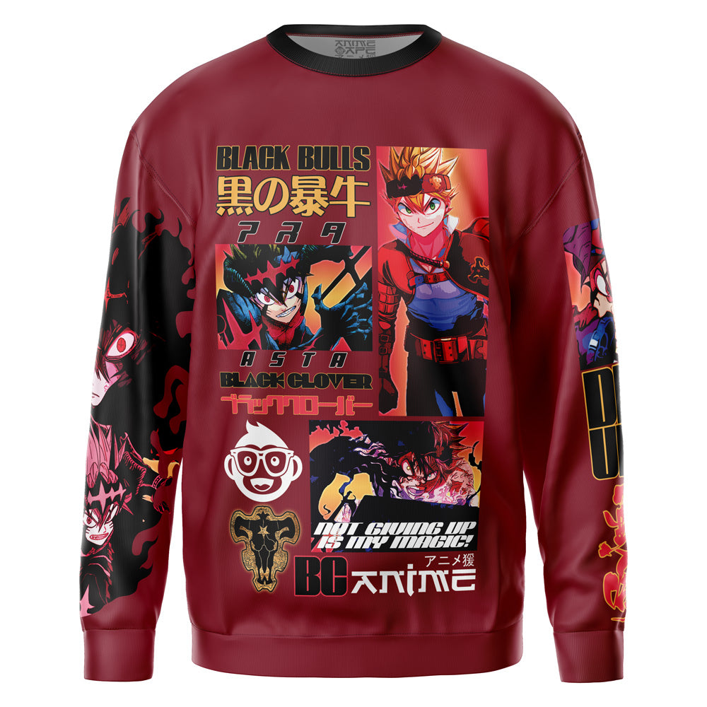 Asta V4 Black Clover Streetwear Sweatshirt
