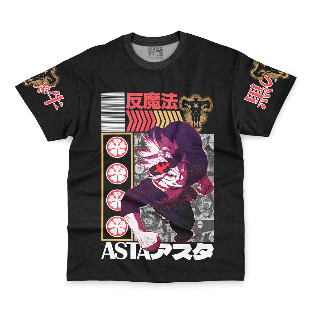 Asta V2 Black Clover Streetwear T-Shirt