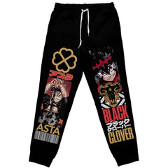Asta V2 Black Clover" Streetwear Sweatpants