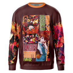 Asuka Langley Sohryu V2 Eva Streetwear Sweatshirt