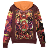 Asuka Langley Sohryu V2 Eva Streetwear Zip Hoodie Jacket