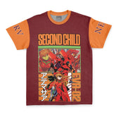 Asuka Langley Sohryu x Eva 02 Eva Streetwear T-Shirt