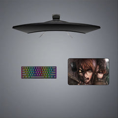 Attack on Titan Eren, Levi Design M-XXL Size Gaming Mouse Pad, Computer Desk Mat