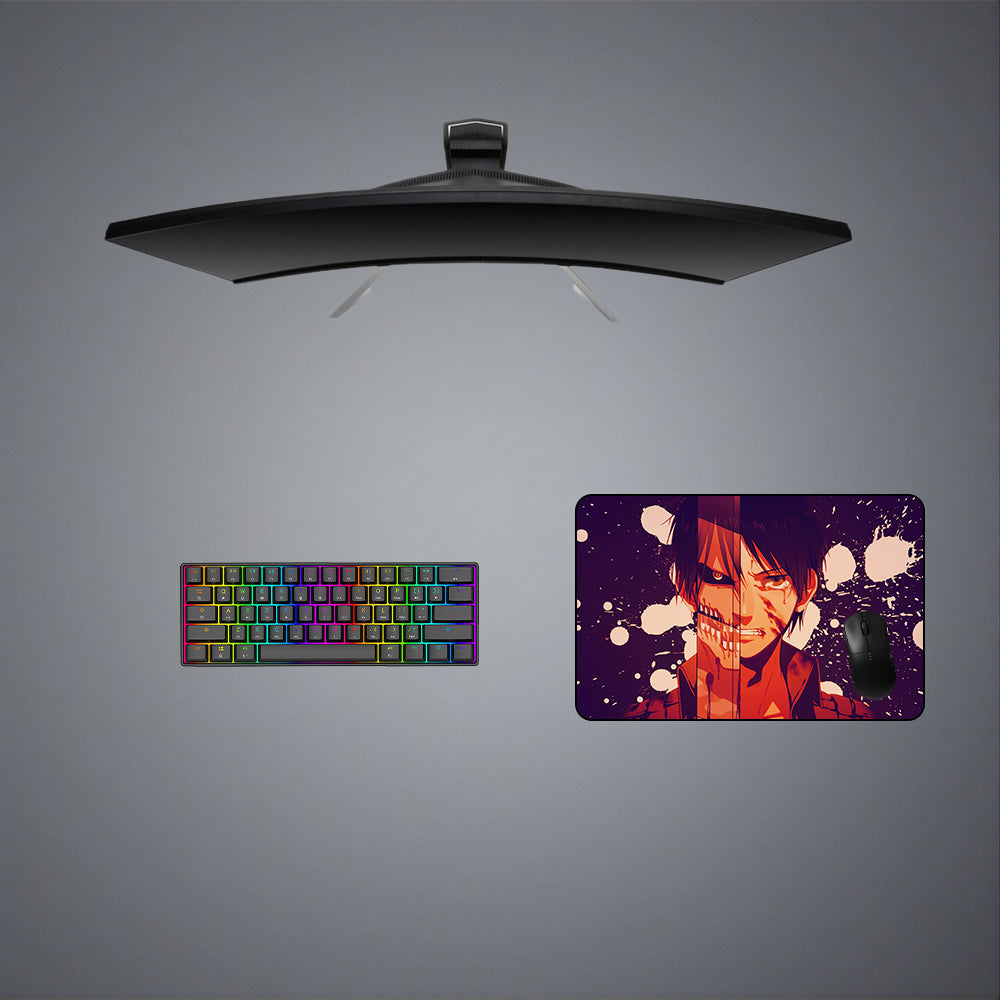 Eren Titan Design M-XXL Size Gaming Mouse Pad, Computer Desk Mat