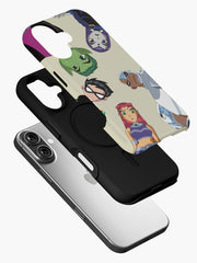 Nysekai "Teen Titans" Cool Japanese Style iPhone (11-16) Phone Case