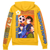 Meguru Bachira Blue Lock Streetwear Zip Hoodie Jacket