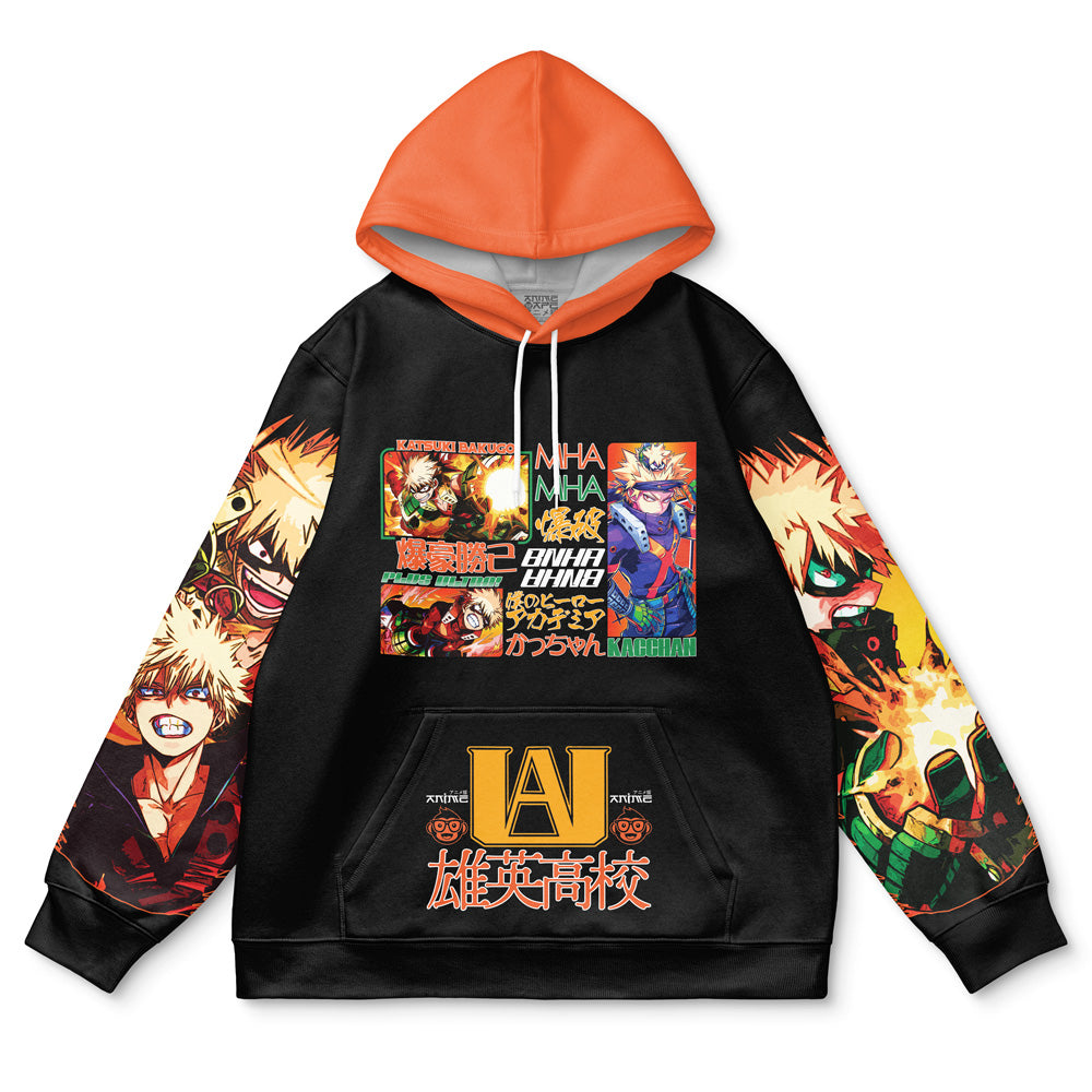 Katsuki Bakugo V2 My Hero Academia Streetwear Hoodie