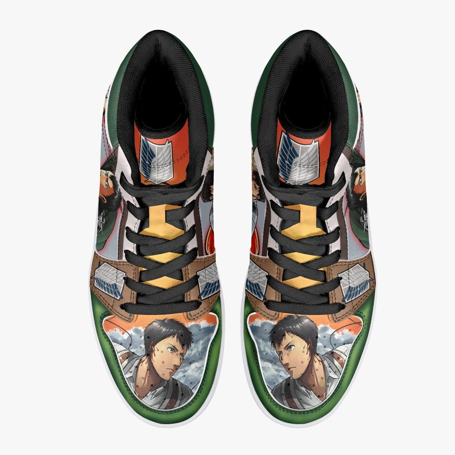 Bertholdt Hoover Revelation Shingeki no Kyojin Mid 1 Basketball Shoes