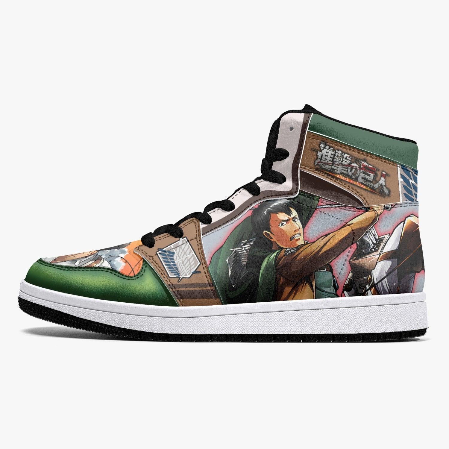 Bertholdt Hoover Revelation Shingeki no Kyojin Mid 1 Basketball Shoes