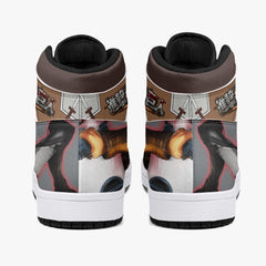 Bertholdt Hoover Training Corps Shingeki no Kyojin Mid 1 Basketball Shoes