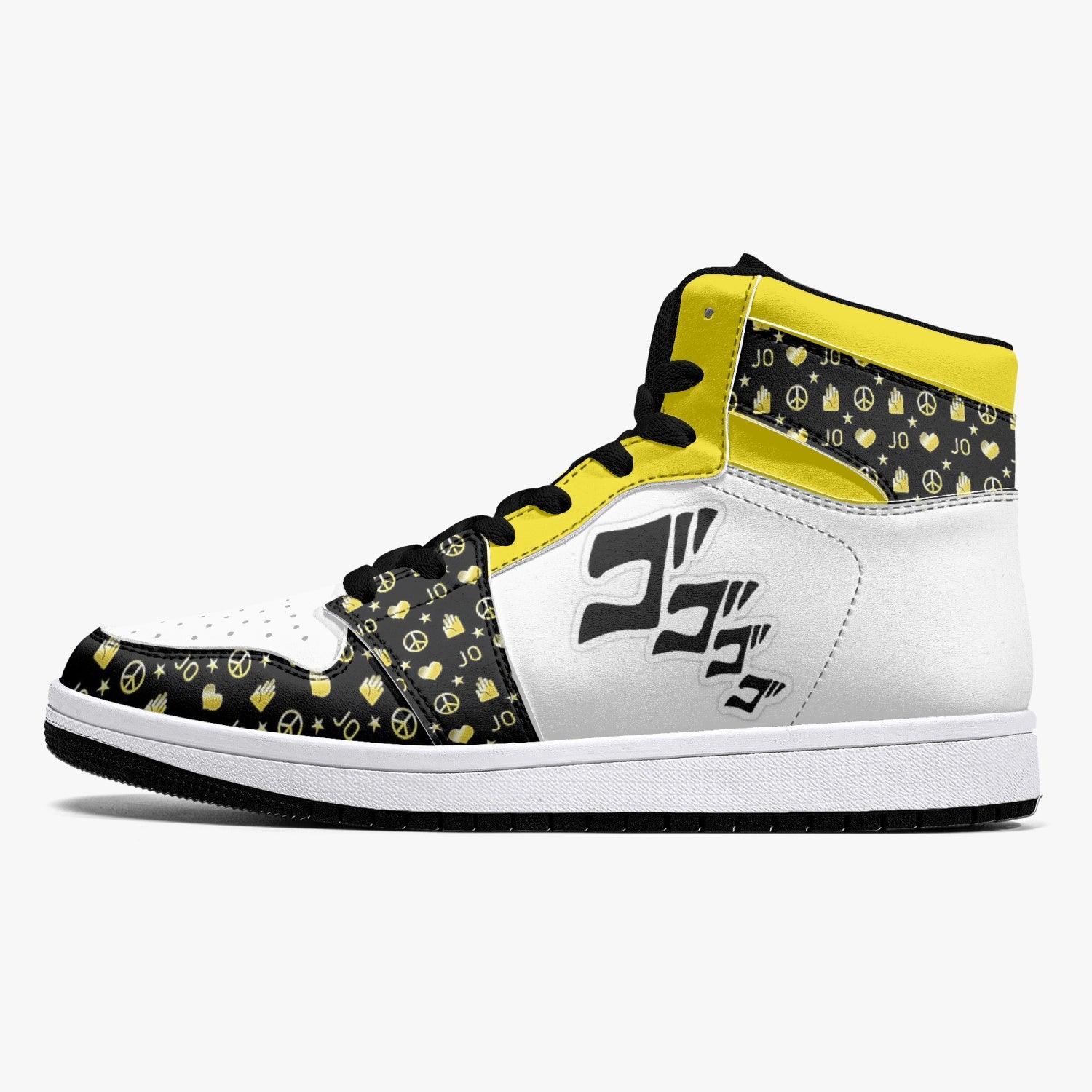 Bizarre Pattern Jojo's Bizarre Adventure Mid 1 Basketball Shoes