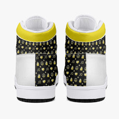 Bizarre Pattern Jojo's Bizarre Adventure Mid 1 Basketball Shoes