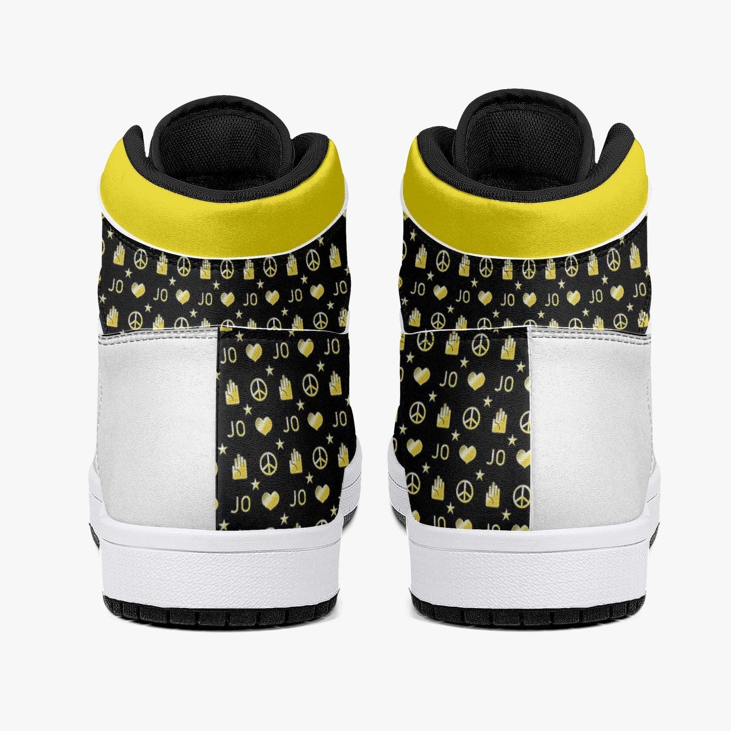 Bizarre Pattern Jojo's Bizarre Adventure Mid 1 Basketball Shoes