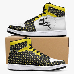 Bizarre Pattern Jojo's Bizarre Adventure Mid 1 Basketball Shoes