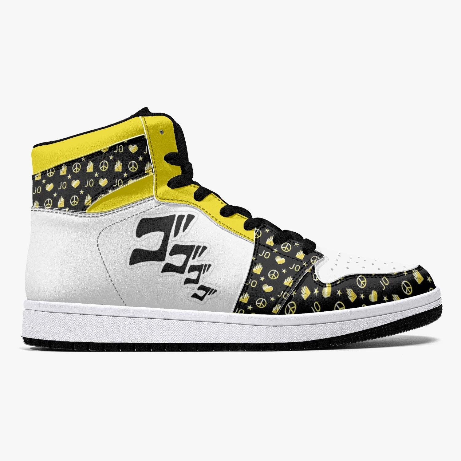 Bizarre Pattern Jojo's Bizarre Adventure Mid 1 Basketball Shoes