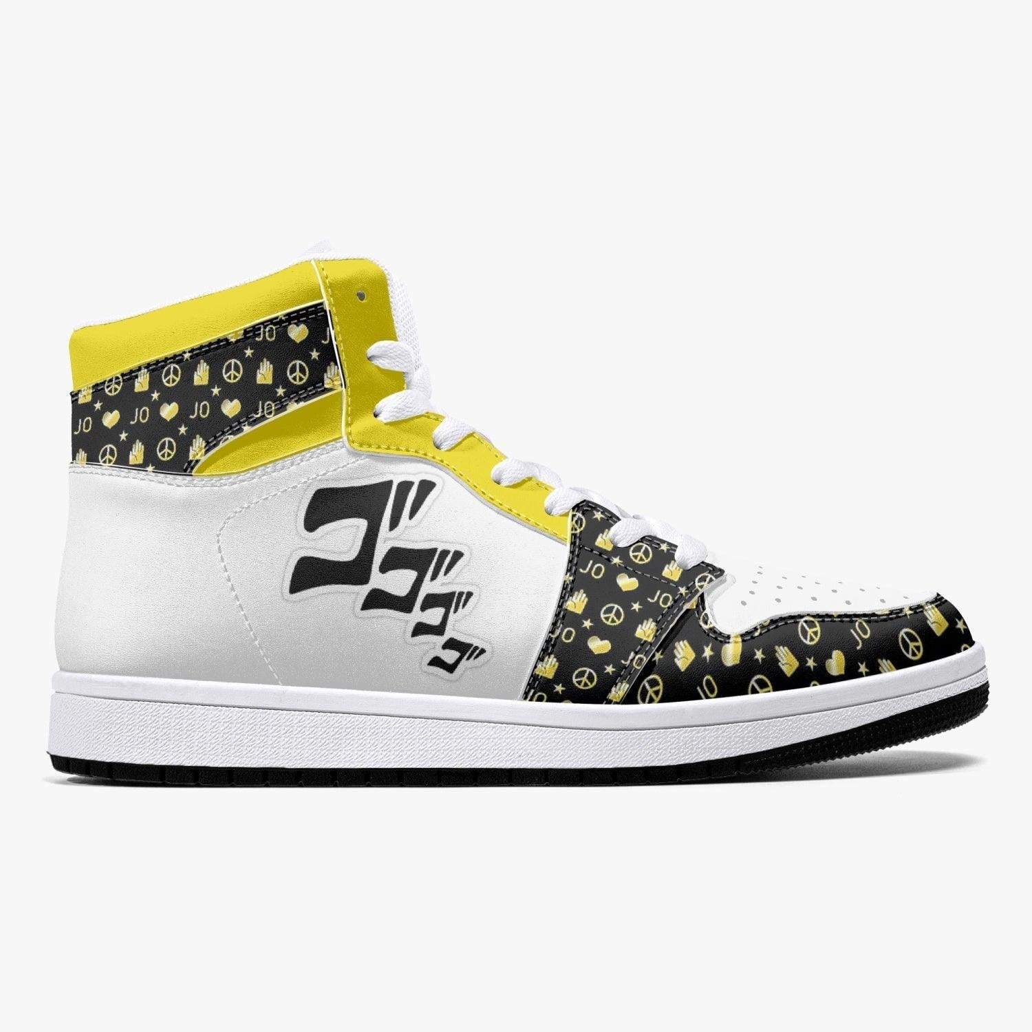 Bizarre Pattern Jojo's Bizarre Adventure Mid 1 Basketball Shoes