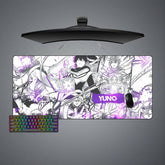 Yuno Drawing Size Gaming Mouse Pad,