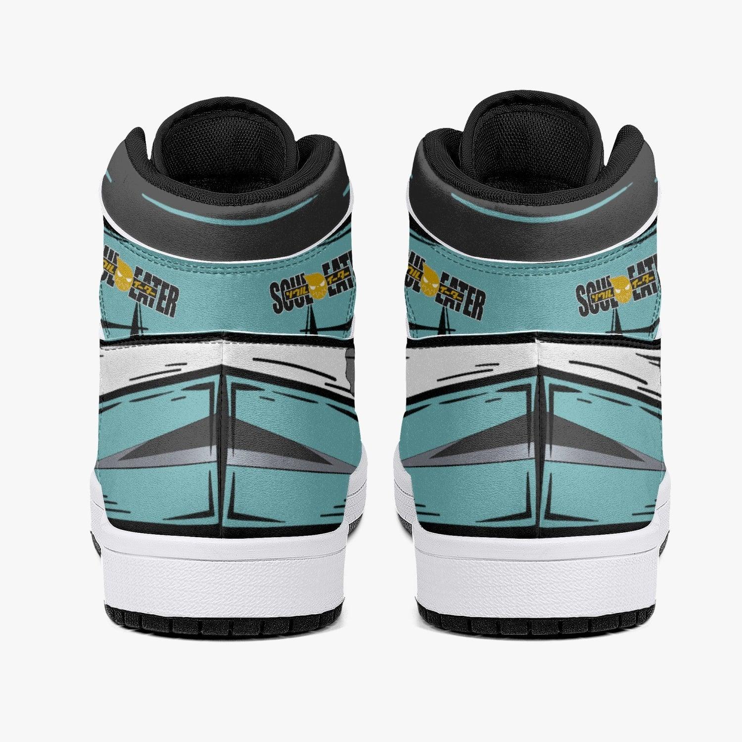 Black Star Soul Eater Mid 1 Basketball Shoes