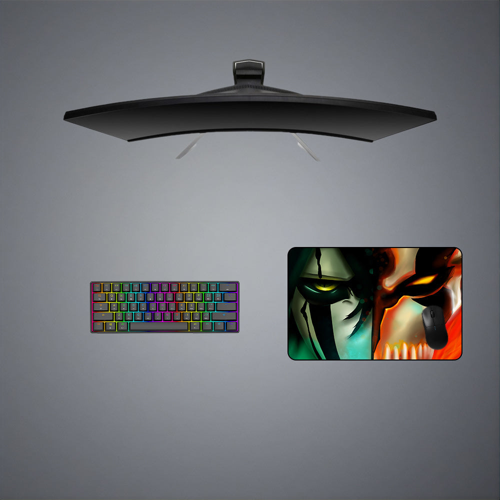 Ulquiorra & Vasto Lorde Ichigo Faceoff Design M-XXL Size Gaming Mouse Pad, Computer Desk Mat