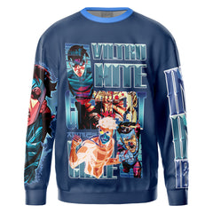 Invincible Blue Invincible Streetwear Sweatshirt