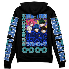 Blue Lock" Streetwear Zip Hoodie Jacket