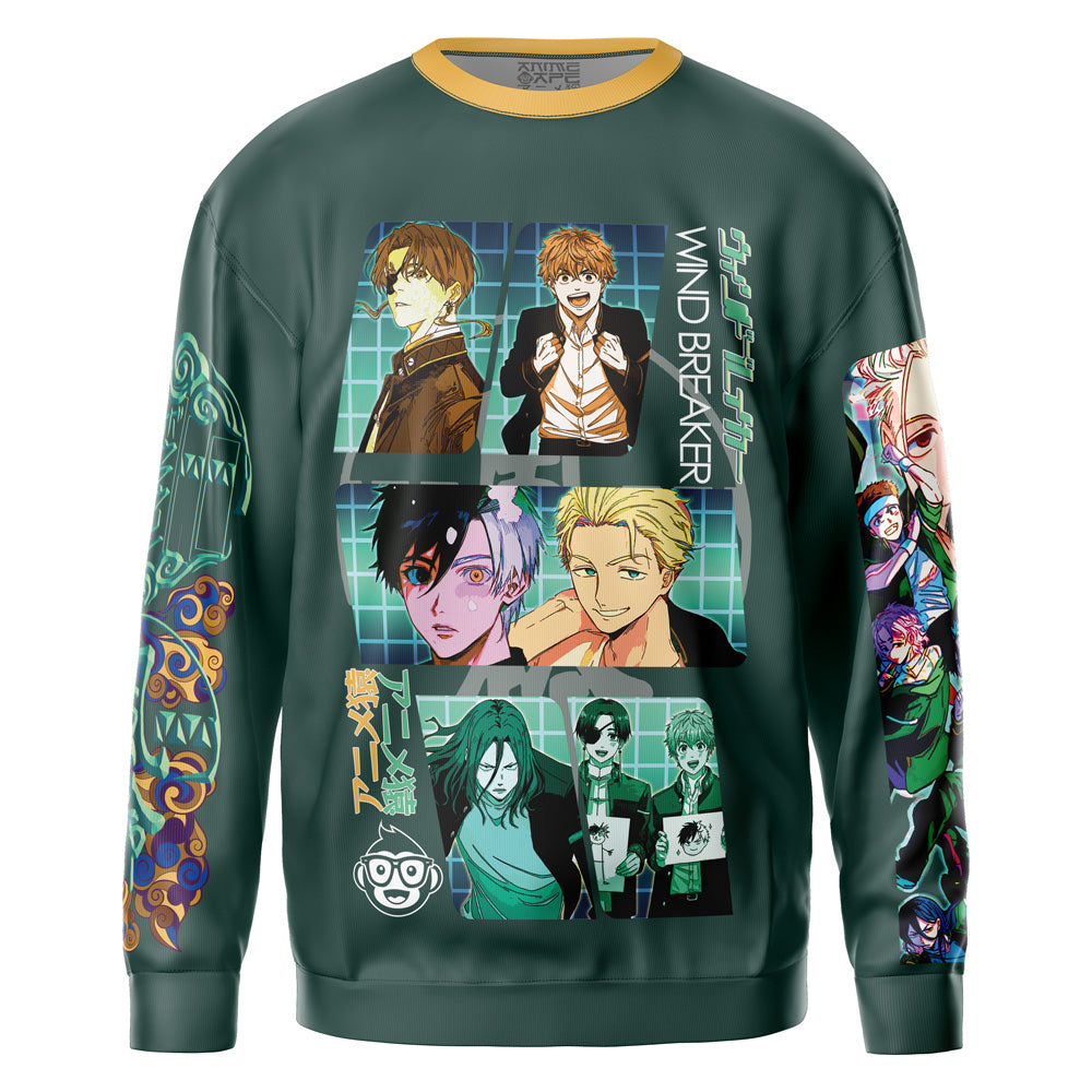 Bofurin Wind Breaker Streetwear Sweatshirt