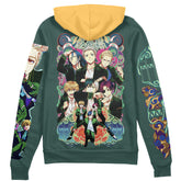 Bofurin Wind Breaker Streetwear Zip Hoodie Jacket