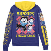Bojji Ousama Ranking" Streetwear Zip Hoodie Jacket