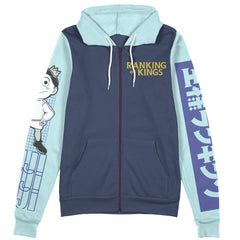 Bojji-san Ousama Ranking Streetwear Zip Hoodie Jacket