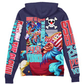 Buggy One Piece" Streetwear Zip Hoodie Jacket