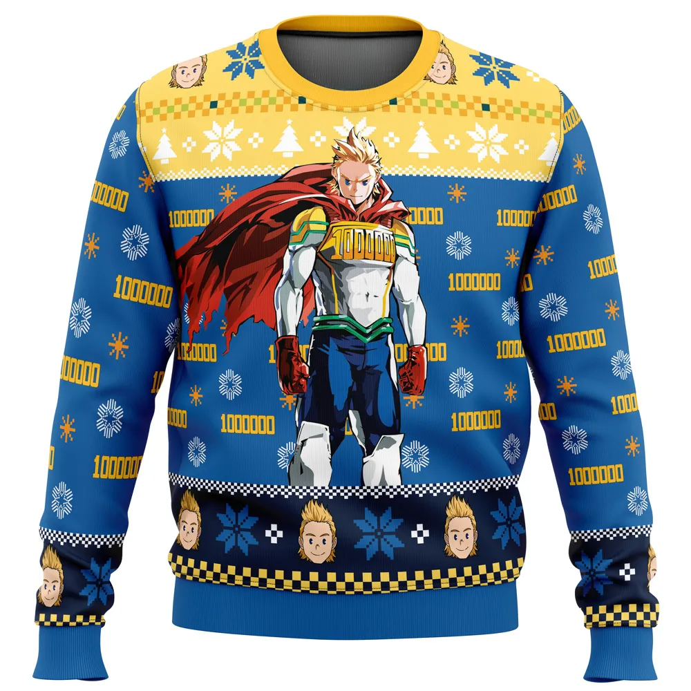 Lemillion Christmas My Hero Academia Ugly Christmas Sweater Nysekai