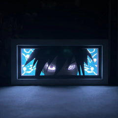 Nysekai "Sasuke" Naruto Blue Anime Light Box USB cable