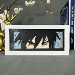 Nysekai "Sasuke" Naruto Blue Anime Light Box USB cable